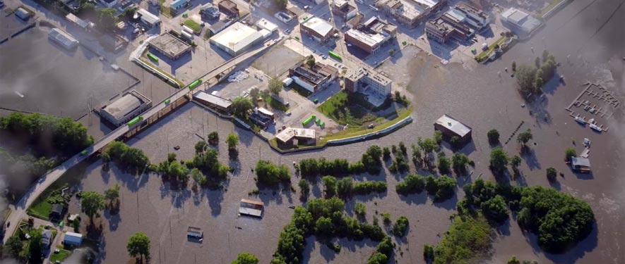 Folsom, CA commercial storm cleanup